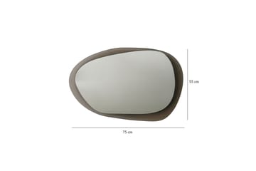 Lepinas Väggspegel 75x55 cm - Brons/Härdat Glas - Inredning - Speglar - Väggspegel