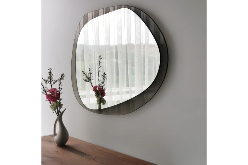 Lepinas Väggspegel 75x55 cm - Brons/Härdat Glas - Inredning - Speglar - Väggspegel