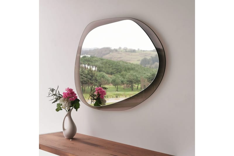 Lepinas Väggspegel 75x55 cm - Brons/Härdat Glas - Inredning - Speglar - Väggspegel