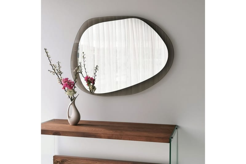 Lepinas Väggspegel 75x55 cm - Brons/Härdat Glas - Inredning - Speglar - Väggspegel