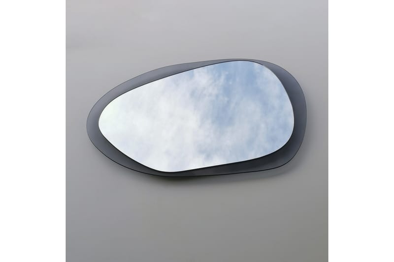 Lepinas Väggspegel 75x55 cm - Grå/Härdat Glas - Inredning - Speglar - Väggspegel