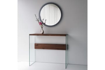 Lepinas Väggspegel Rund 65 cm - Grå/Härdat Glas - Inredning - Speglar - Väggspegel