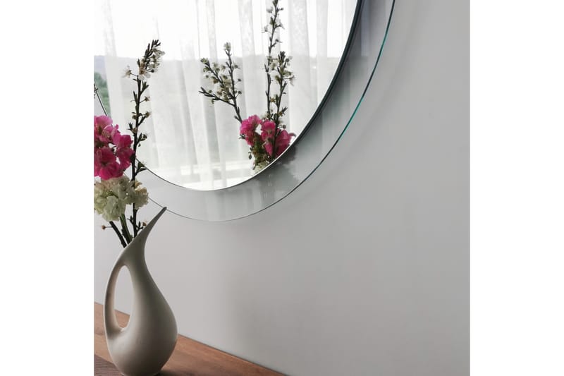 Lepinas Väggspegel Rund 65 cm - Härdat Glas - Inredning - Speglar - Väggspegel