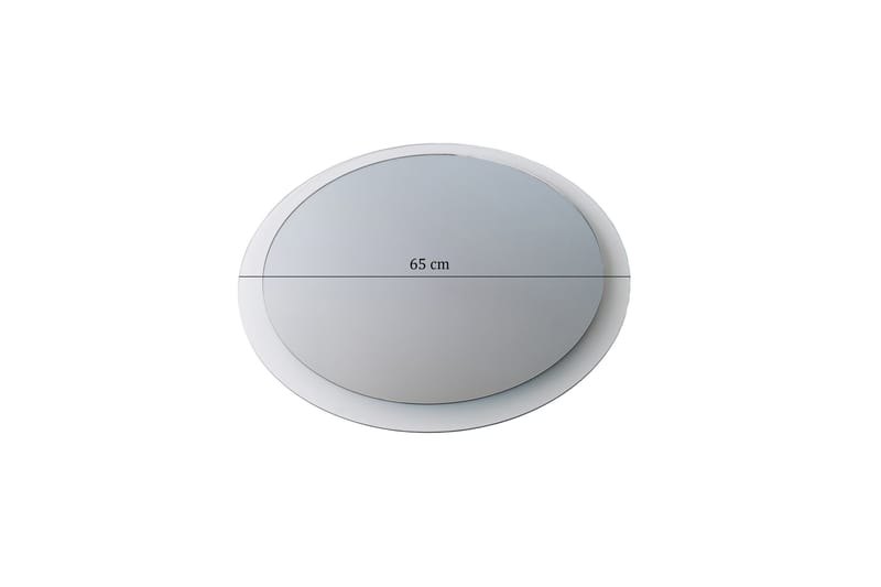 Lepinas Väggspegel Rund 65 cm - Härdat Glas - Inredning - Speglar - Väggspegel