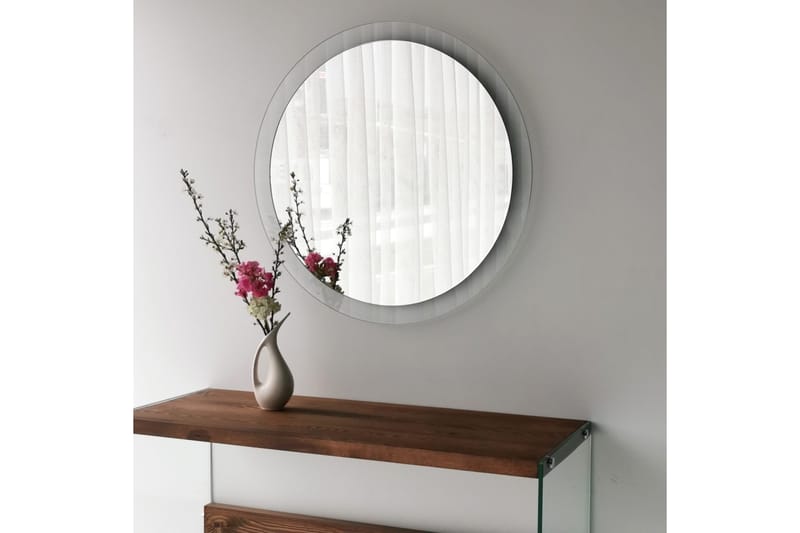 Lepinas Väggspegel Rund 65 cm - Härdat Glas - Inredning - Speglar - Väggspegel