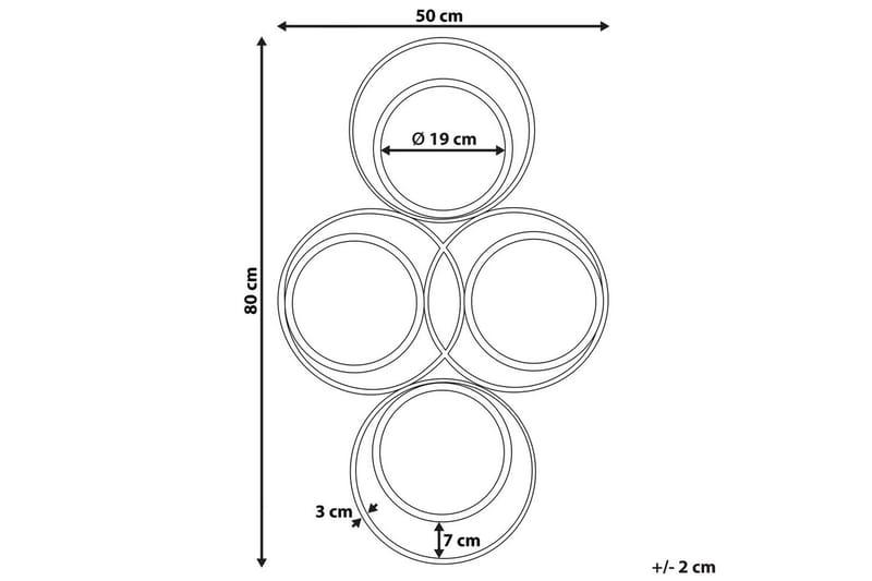 Väggspegel Lescar - Inredning - Speglar - Väggspegel