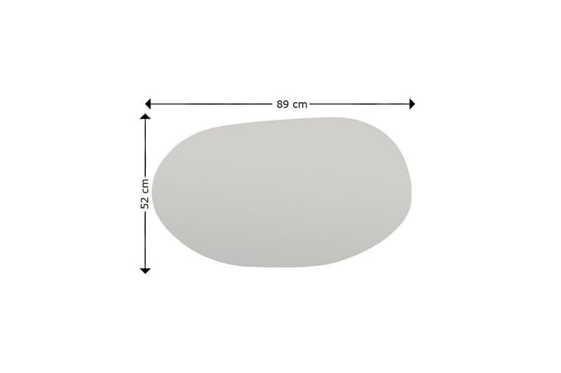 Lopi Spegel 52 cm Asymmetrisk - Svart - Inredning - Speglar - Väggspegel