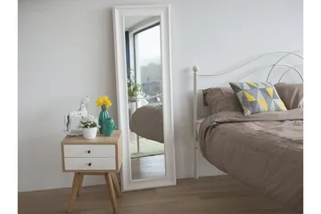 Lunel Spegel 51 cm - Vit - Inredning - Speglar - Väggspegel