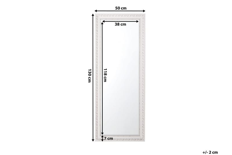 Mauleon Spegel 50 cm - Vit - Inredning - Speglar - Väggspegel