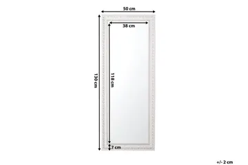 Mauleon Spegel 50 cm - Vit - Inredning - Speglar - Väggspegel