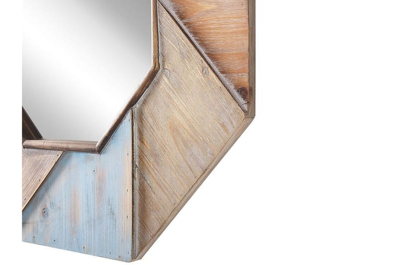 Mirio Spegel 77x77 cm - Mörkt Trä - Inredning - Speglar - Väggspegel