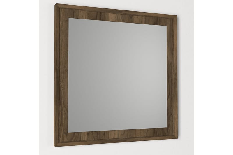 Mohed Spegel 61 cm - Brun - Väggspegel - Hallspegel
