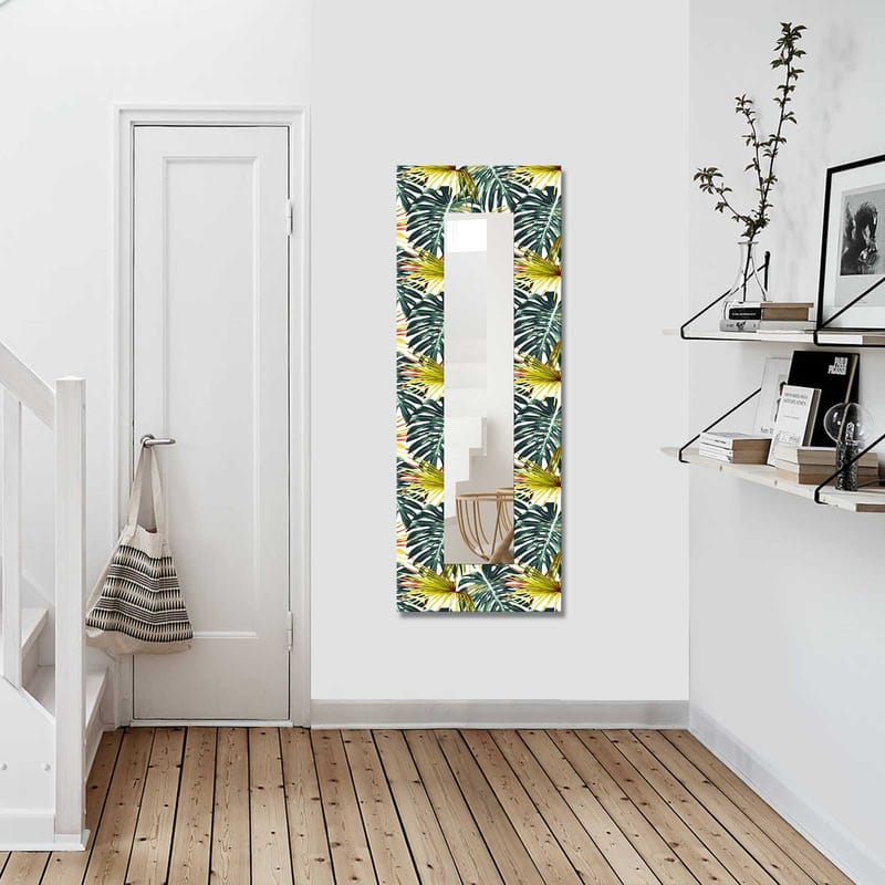 Mokhcha Dekorspegel 40x120 cm Christmas - Canvas/Flerfärgad - Inredning - Speglar - Väggspegel