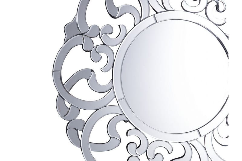 Mornai| Spegel 70 cm - Silver - Väggspegel - Hallspegel