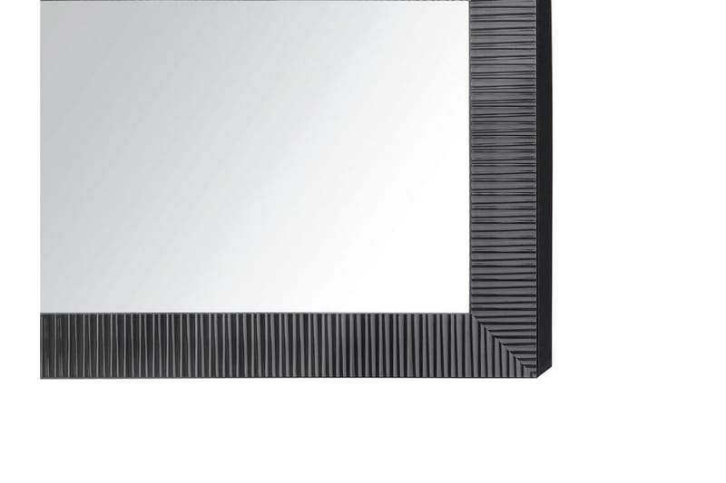 Nauetta Spegel 50x130 cm - Svart - Väggspegel - Hallspegel - Helkroppsspegel
