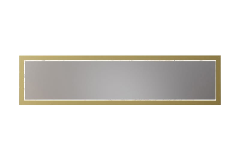 Ocotla Väggspegel 90x22 cm - Vit - Väggspegel - Hallspegel