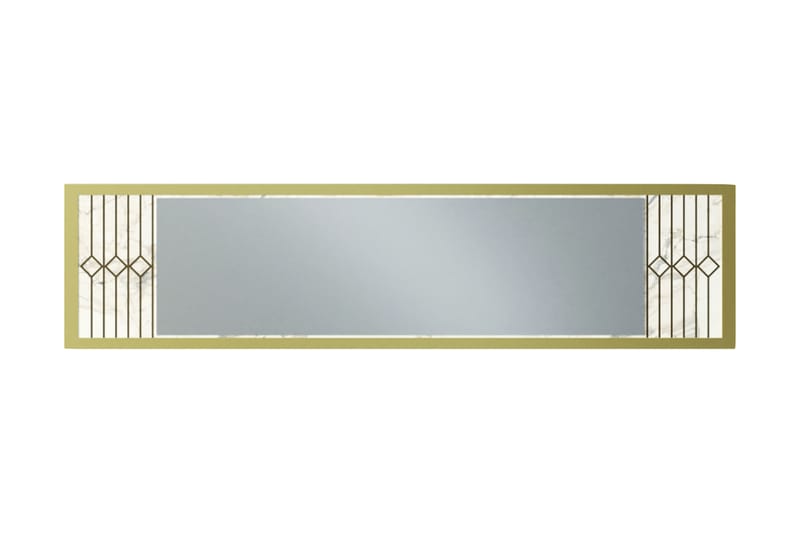 Ocotla Väggspegel 90x22 cm - Vit - Inredning - Speglar - Väggspegel