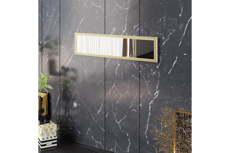 Ocotla Väggspegel 90x22 cm - Vit - Inredning - Speglar - Väggspegel