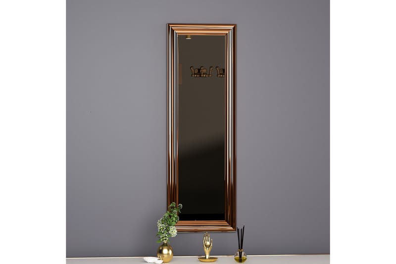 Ovea Spegel 30 cm Rektangulär - Brons - Väggspegel - Hallspegel