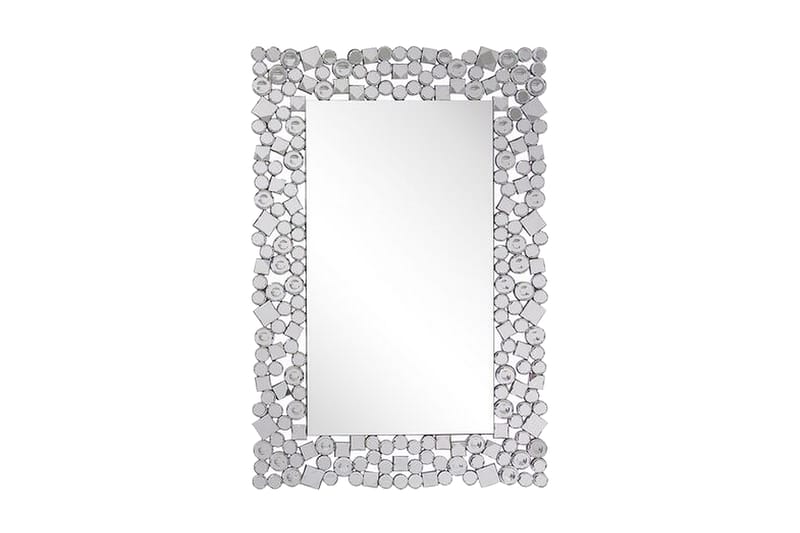 Pacaudais Spegel - Silver - Väggspegel - Hallspegel