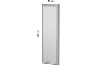 Pauli Spegel 40 cm Rektangulär - Vit - Inredning - Speglar - Väggspegel