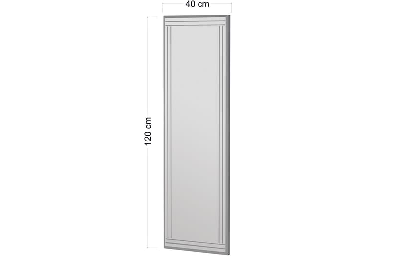 Pauli Spegel 40 cm Rektangulär - Vit - Inredning - Speglar - Väggspegel