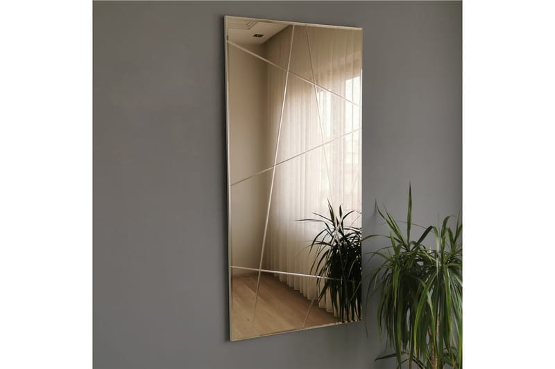 Petalcu Dekorationsspegel 130 cm - Silver - Inredning - Speglar - Väggspegel