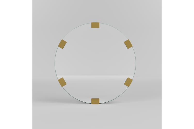 Porp Spegel 60 cm Rund - Guld - Inredning - Speglar - Väggspegel