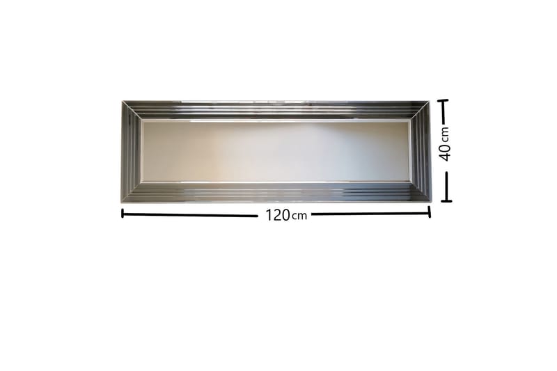Prajit Dekorationsspegel 120 cm - Silver - Inredning - Speglar - Väggspegel