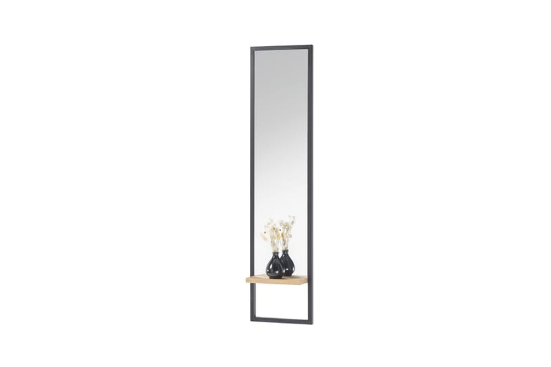 Rajabazar Spegel 30 cm - Natur - Väggspegel - Helkroppsspegel - Hallspegel