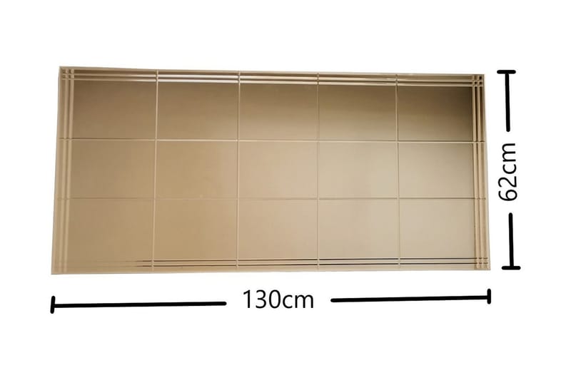 Raliyah Dekorationsspegel 62 cm - Silver - Inredning - Speglar - Väggspegel