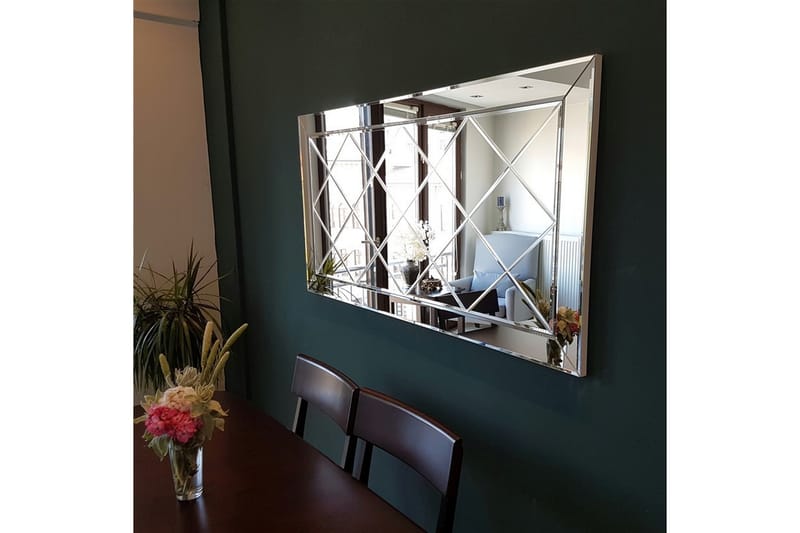 Readon Dekorationsspegel 65 cm - Silver - Väggspegel - Hallspegel