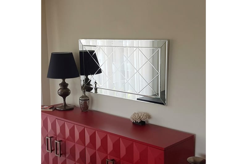 Readon Dekorationsspegel 65 cm - Silver - Inredning - Speglar - Väggspegel