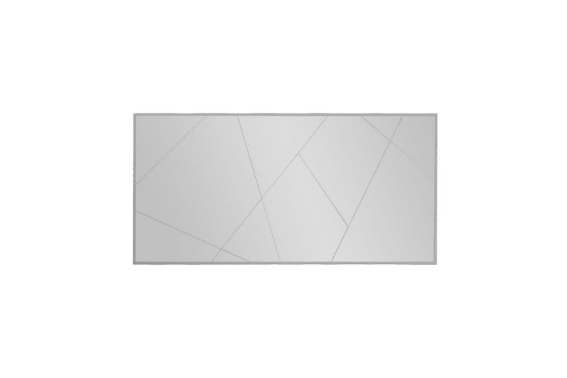 Relsa Spegel 60 cm Rektangulär - Vit - Väggspegel - Helkroppsspegel - Hallspegel