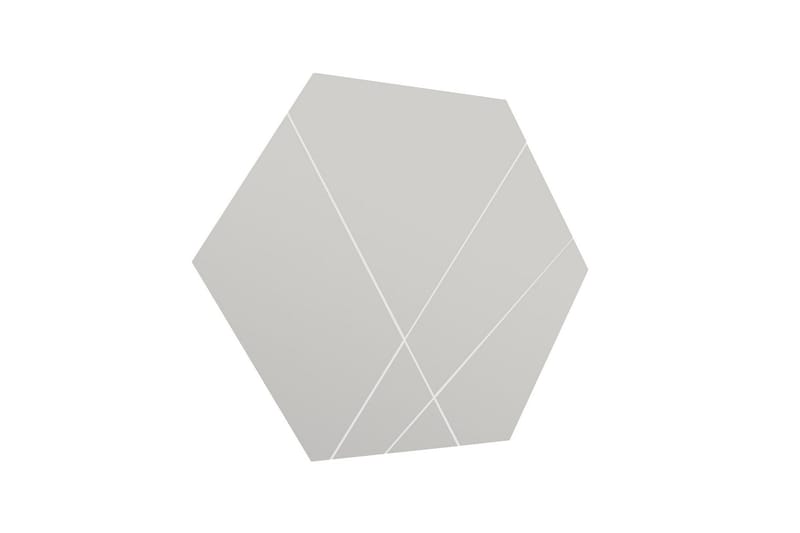 Rubby Spegel 70 cm Rektangulär - Vit - Inredning - Speglar - Väggspegel