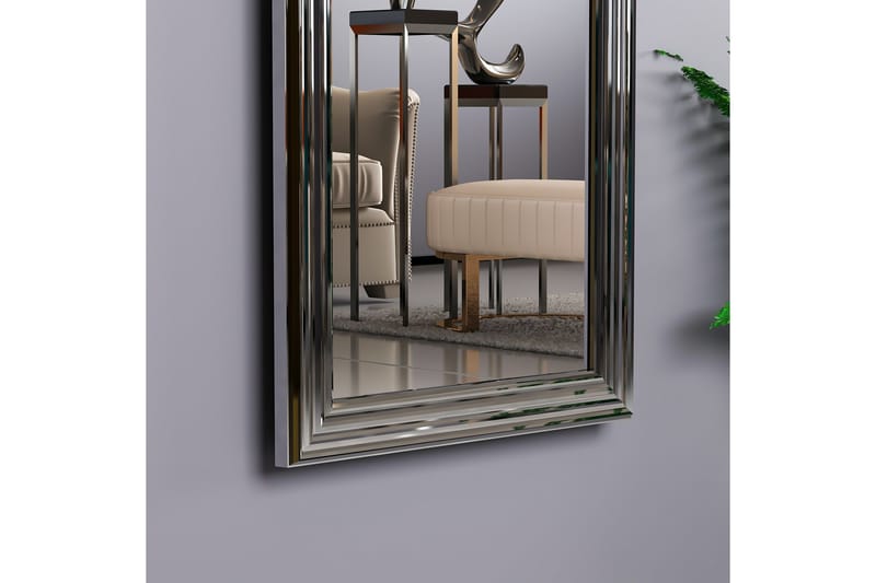 Rube Spegel 40 cm Rektangulär - Silver - Inredning - Speglar - Väggspegel