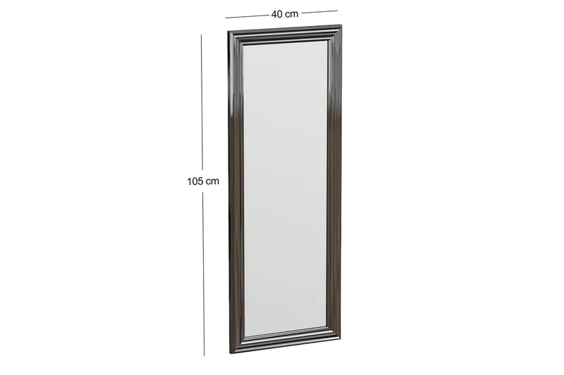 Rube Spegel 40 cm Rektangulär - Silver - Inredning - Speglar - Väggspegel