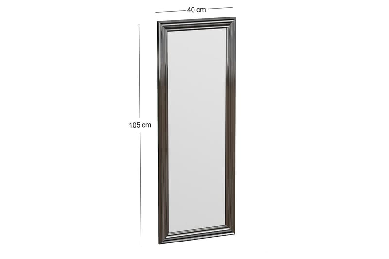 Rube Spegel 40 cm Rektangulär - Silver - Inredning - Speglar - Väggspegel