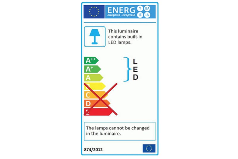 Rund badrumsspegel med LED-belysning 60 cm Krom - Lyfco - Inredning - Speglar - Väggspegel