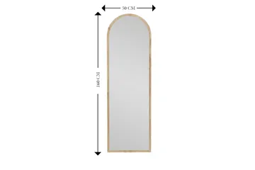 Rusele Spegel 50 cm Rektangulär - Trä/Natur - Inredning - Speglar - Väggspegel