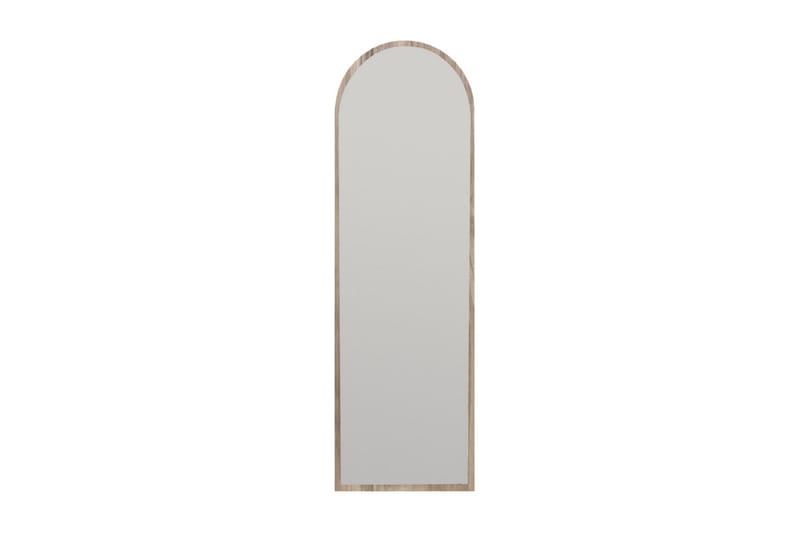 Rusele Spegel 50 cm Rektangulär - Valnöt - Väggspegel - Helkroppsspegel - Hallspegel