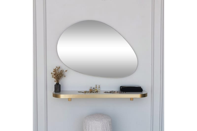 Ruzina Spegel 90 cm Rektangulär - Guld - Inredning - Speglar - Väggspegel