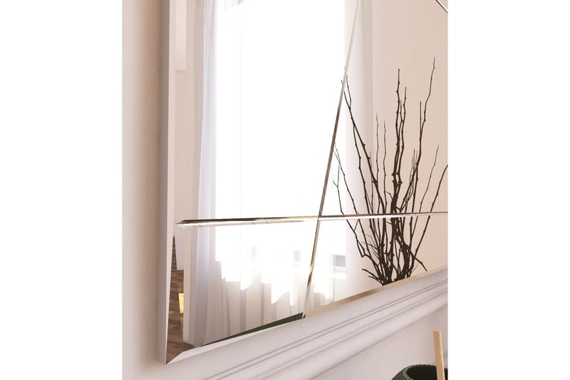 Sachi Spegel 50 cm Rektangulär - Vit - Inredning - Speglar - Väggspegel