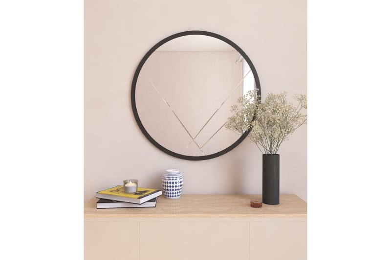 Sada Spegel 60 cm Rektangulär - Svart - Inredning - Speglar - Väggspegel