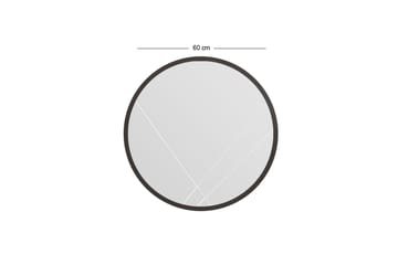 Sada Spegel 60 cm Rektangulär - Svart - Inredning - Speglar - Väggspegel