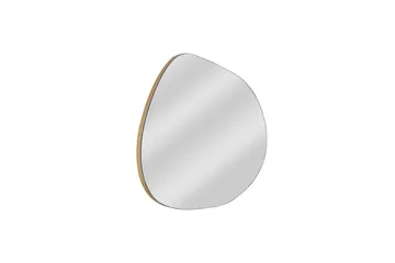 Samtens Spegel 75 cm Rektangulär - Guld - Inredning - Speglar - Väggspegel