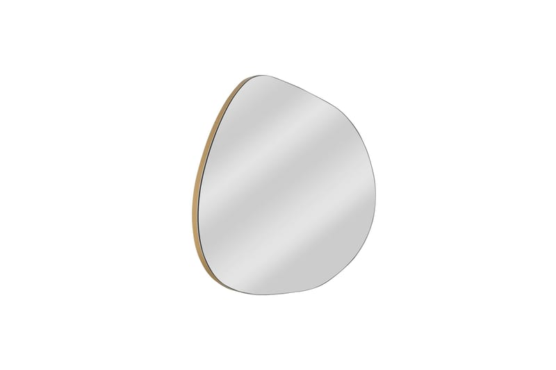 Samtens Spegel 75 cm Rektangulär - Guld - Inredning - Speglar - Väggspegel