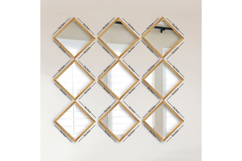 Sarata Spegel, Guld/Silver