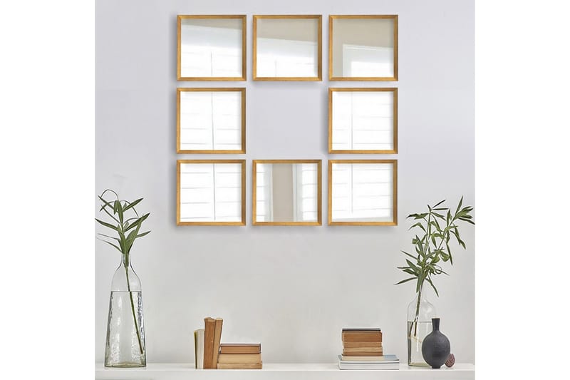 Sarata Spegel - Guld/Silver - Inredning - Speglar - Väggspegel