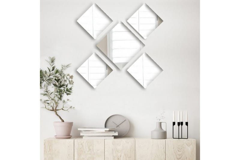 Sarata Spegel - Silver - Inredning - Speglar - Väggspegel